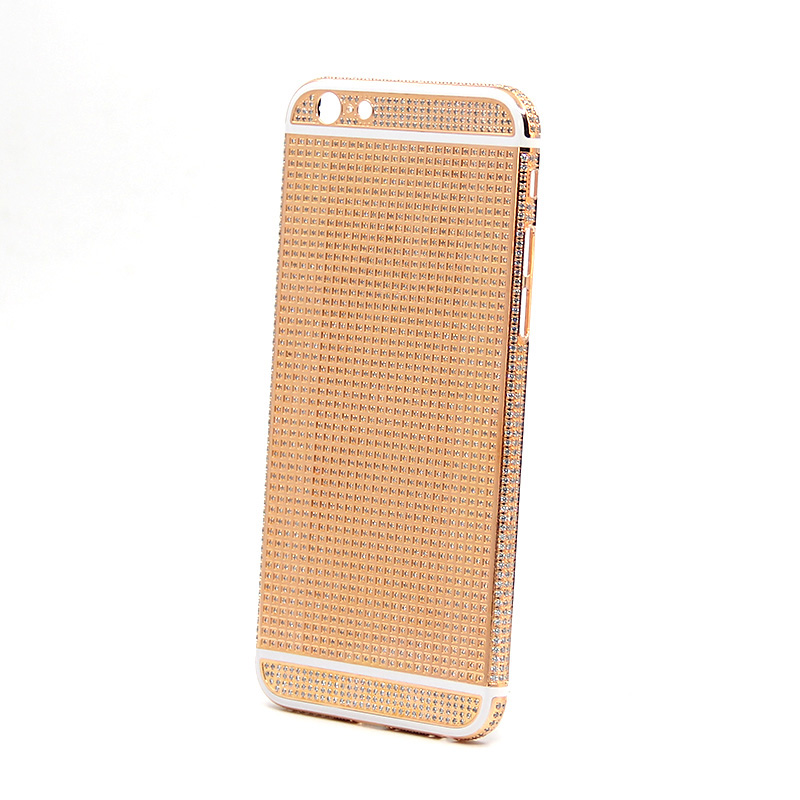iPhone 6s rose gold housing completed diamond